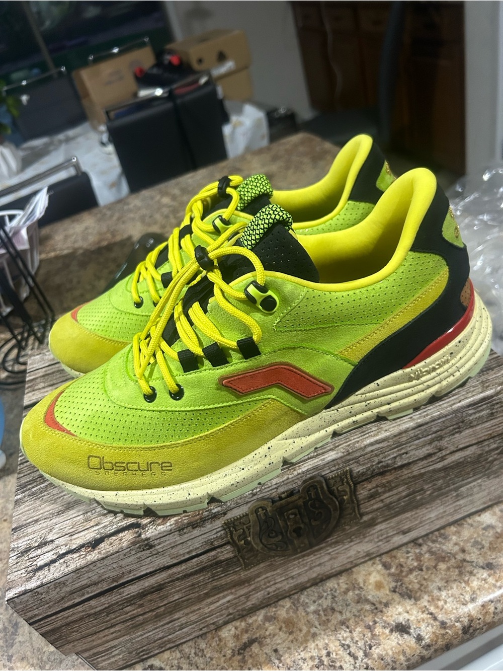 Sneep Crew x Obscure Pro Thunder Green - Holy Grail Men’s Size 11 New With Box